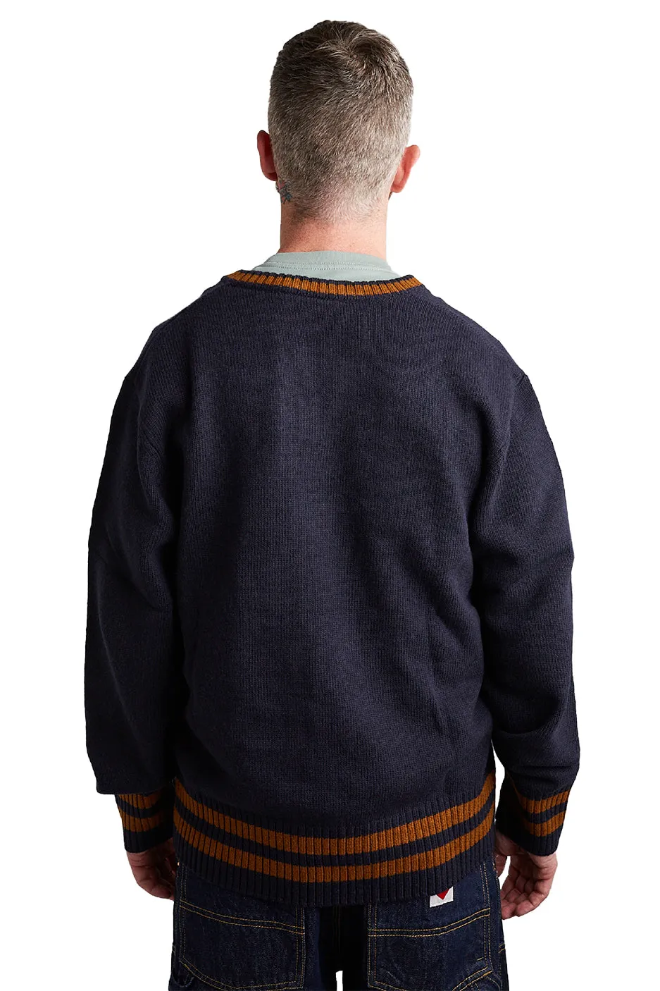 Carhartt WIP Stanford Sweater 'Dark Navy'