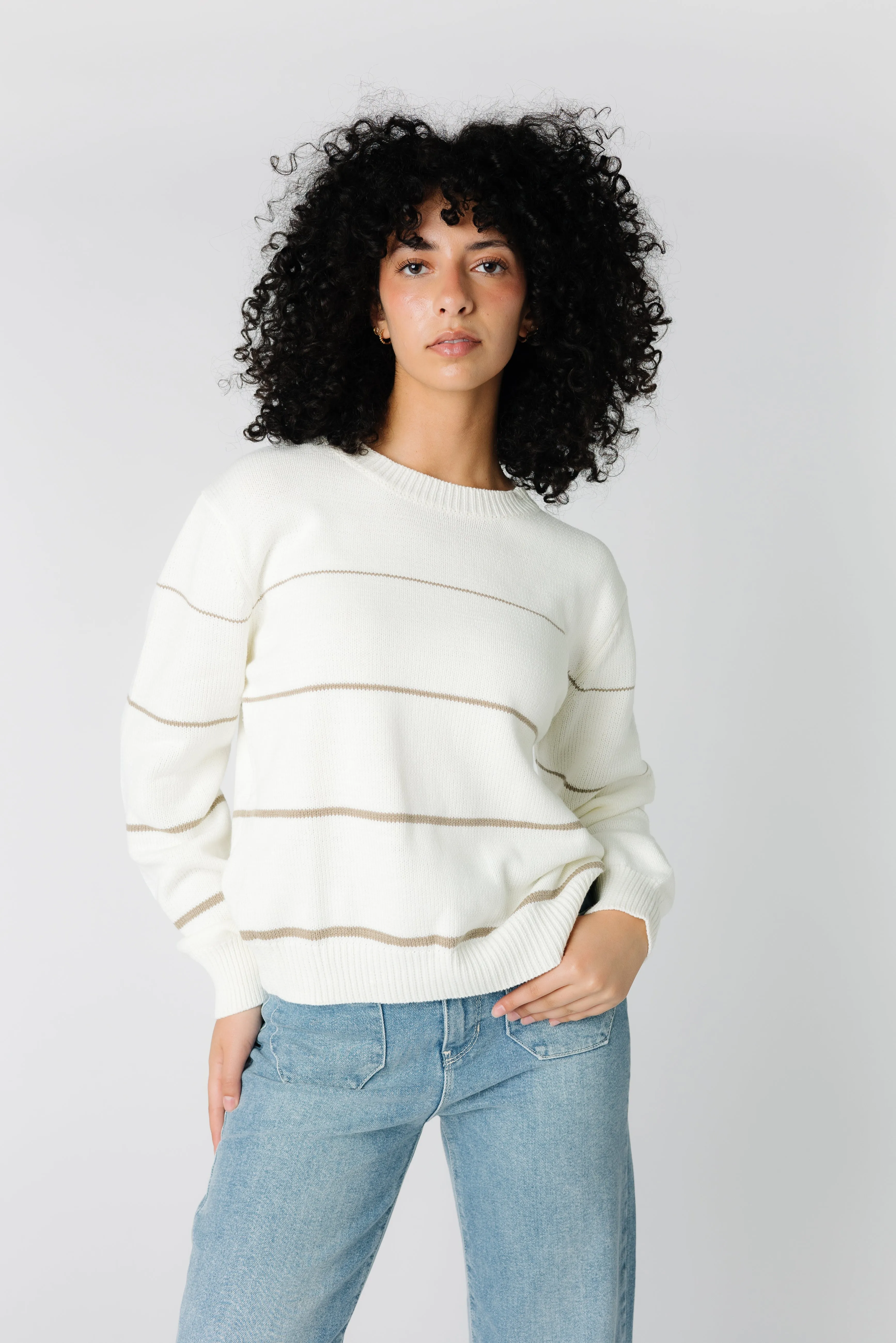 Darla Striped Sweater