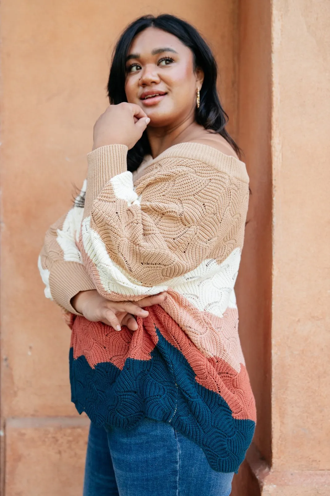 Designed For Details Sweater in Multi