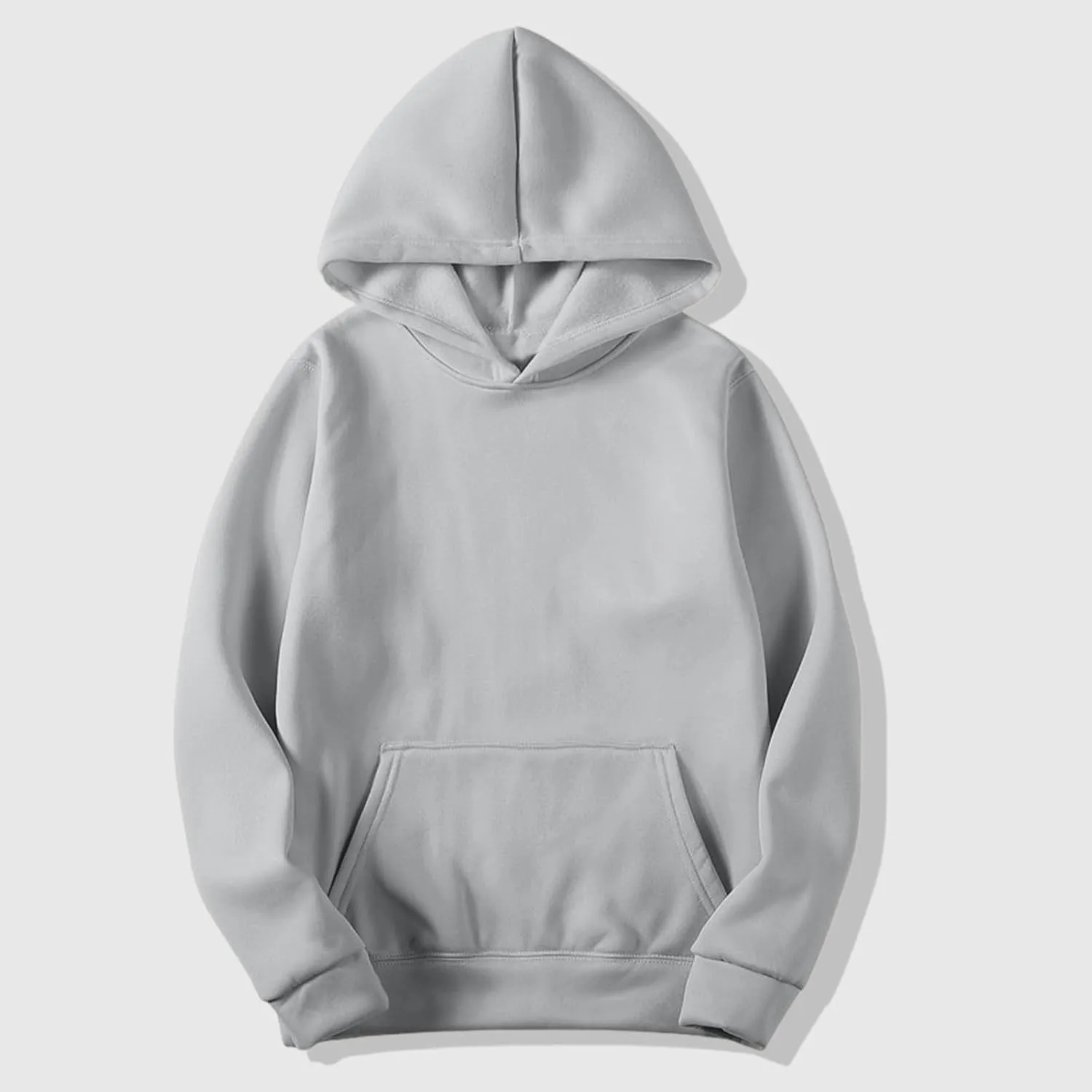 Fall Sweatshirts For Women Solid Color Comfy Fleece Hoodies Lightweight Casual Trendy Hooded Sweatshirt