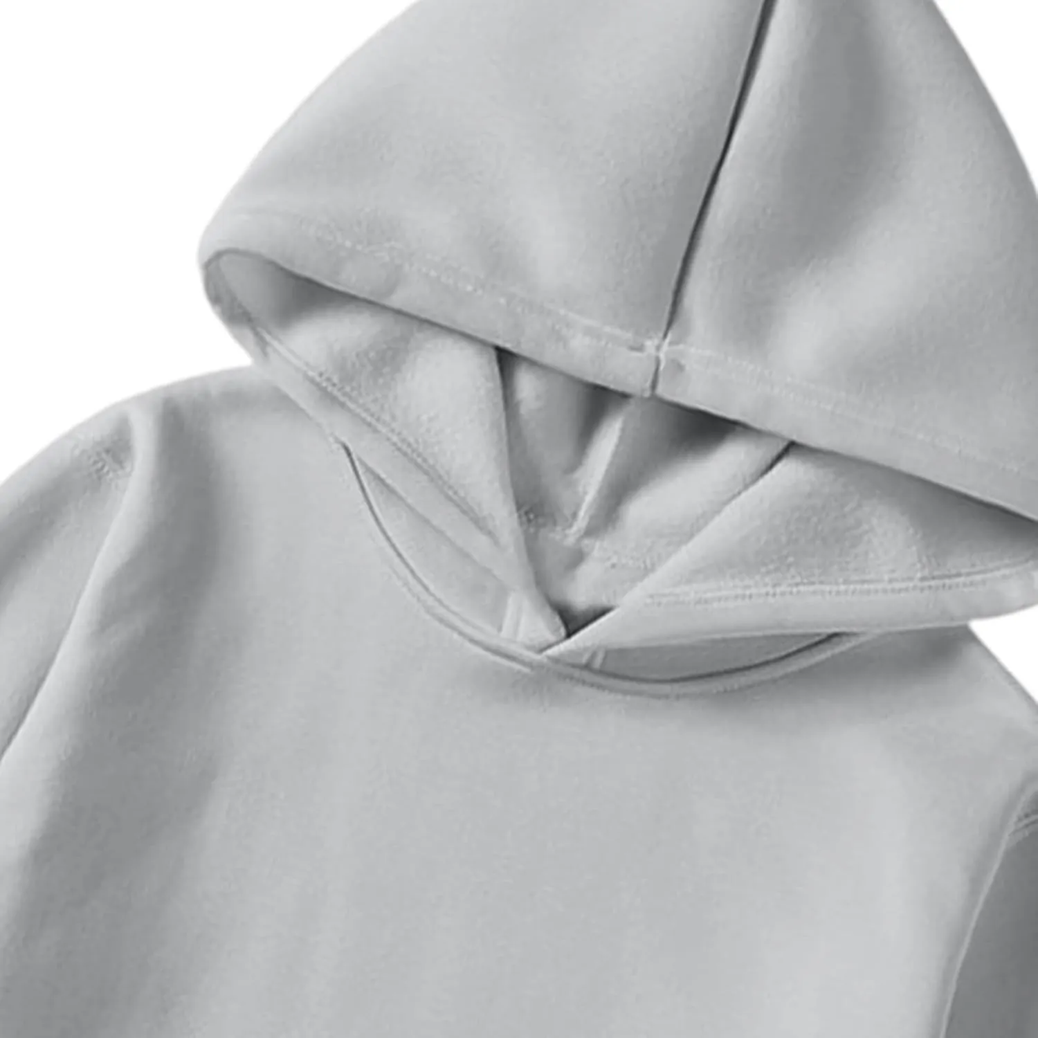 Fall Sweatshirts For Women Solid Color Comfy Fleece Hoodies Lightweight Casual Trendy Hooded Sweatshirt