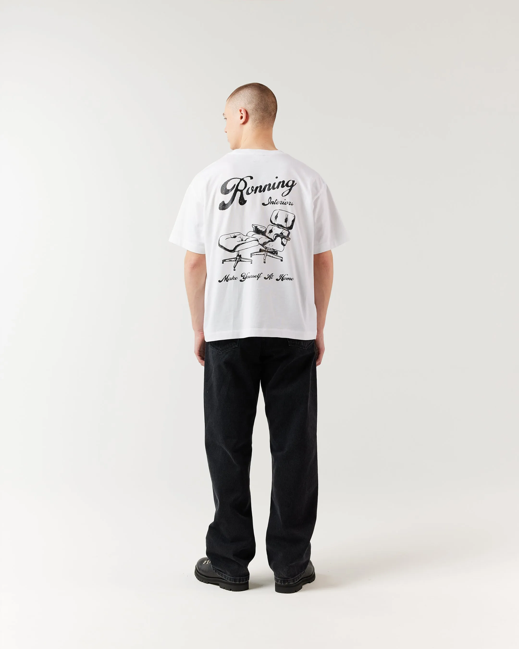 Interiors Tee - White