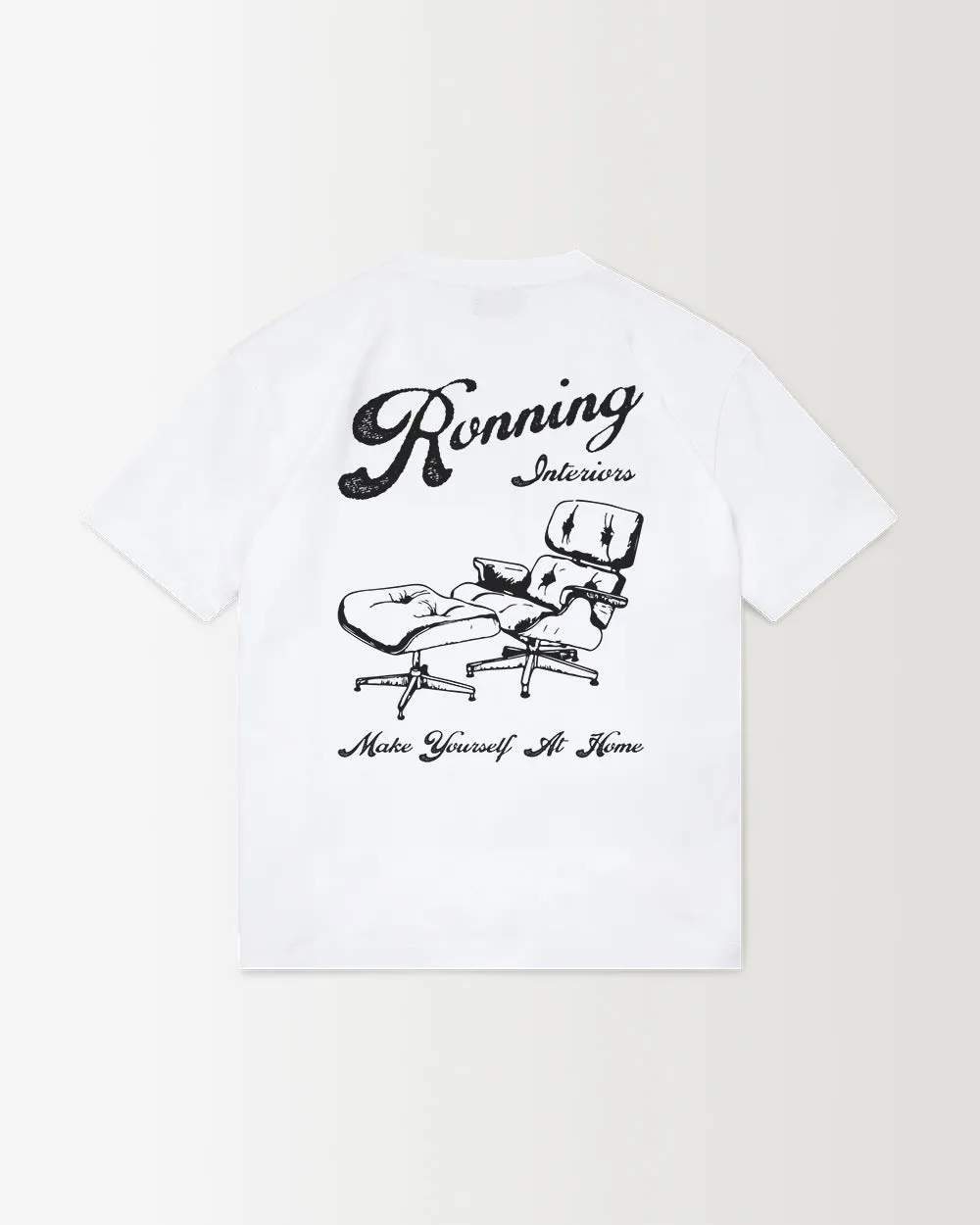 Interiors Tee - White