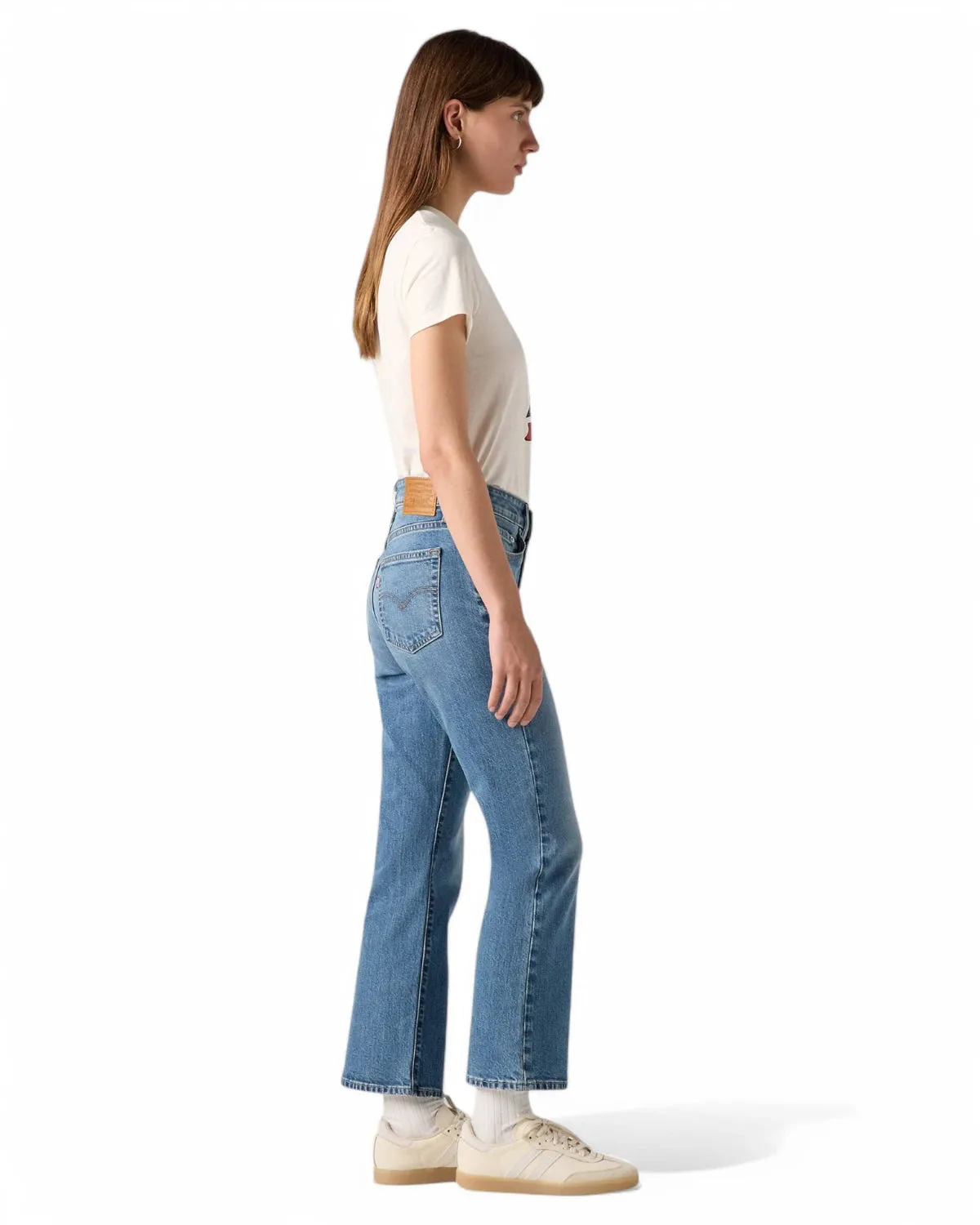 Jeans Donna Levi’s 725™ Kick Boot Vita Alta - Kick Start Blu