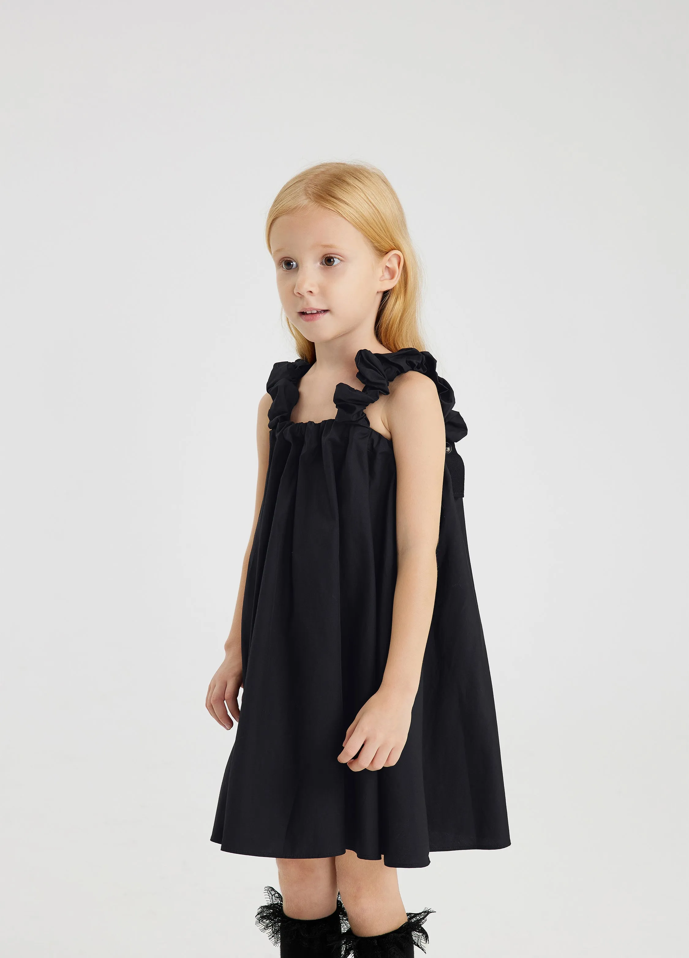 JNBY Sleeveless Dress w/Ruffle Straps