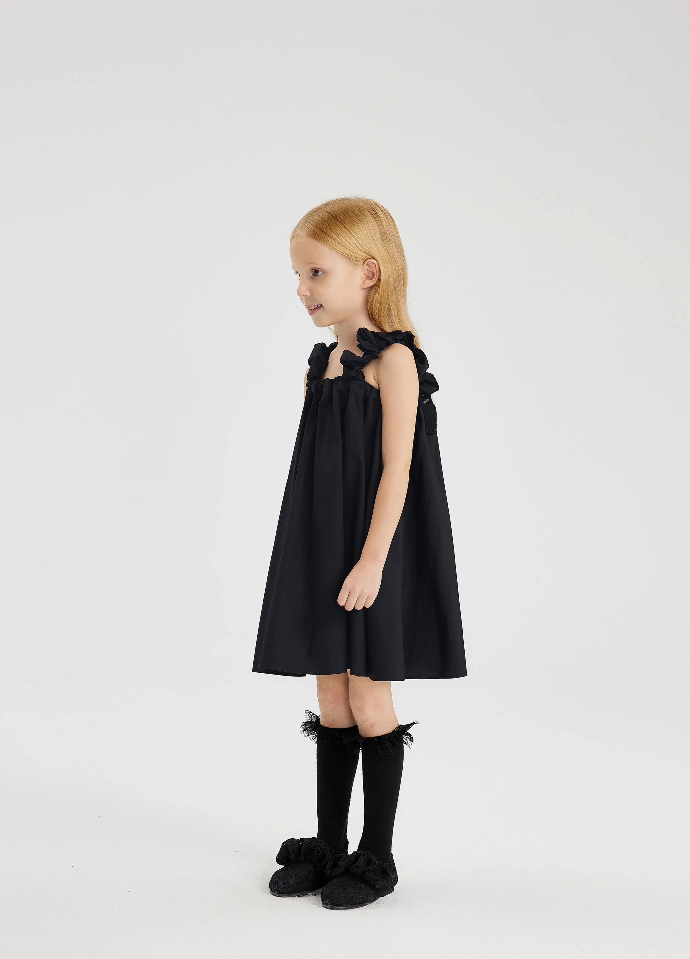 JNBY Sleeveless Dress w/Ruffle Straps