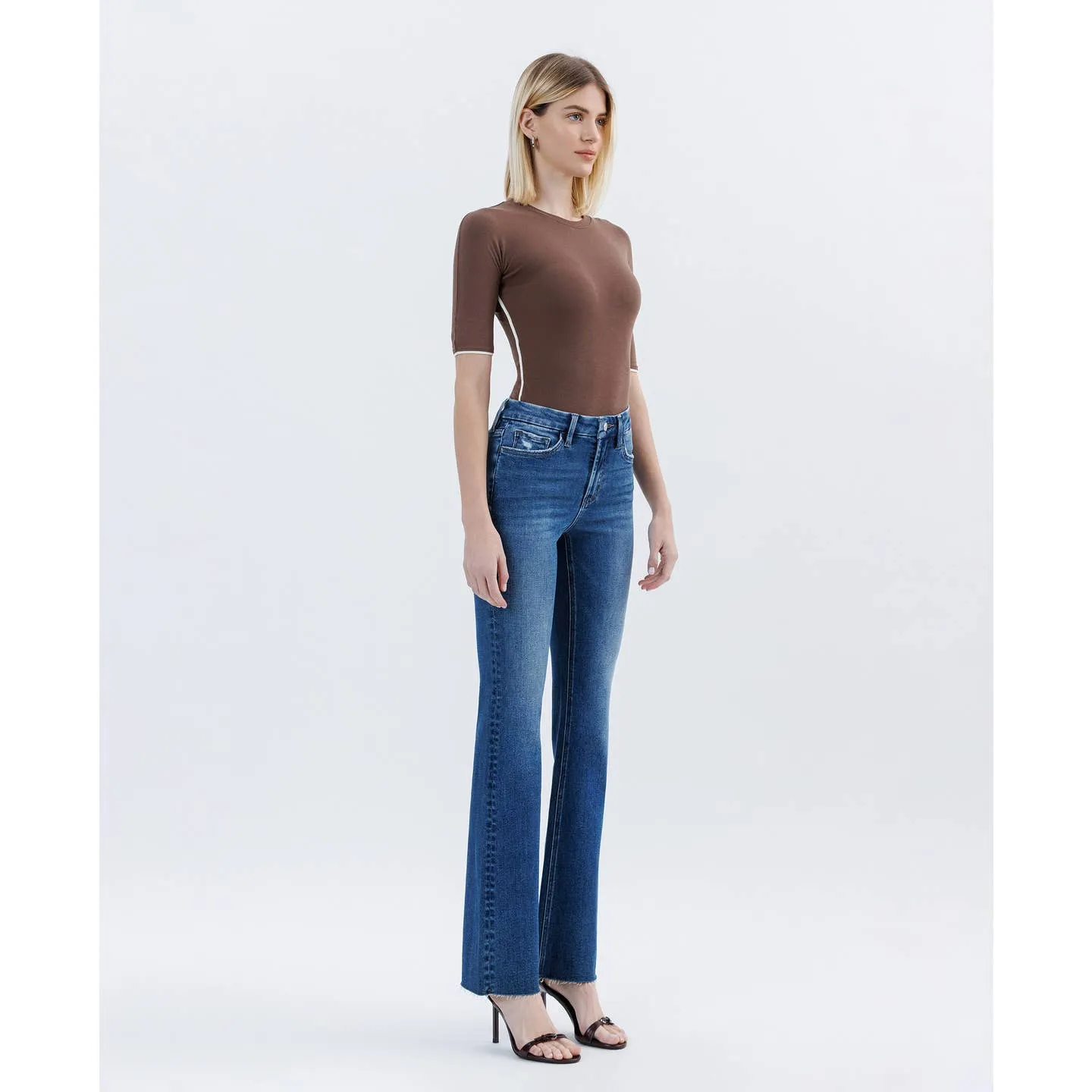 Lovervet High Rise Seamless Waistband Bootcut