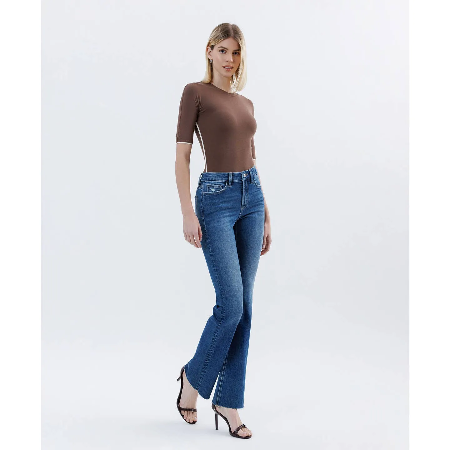 Lovervet High Rise Seamless Waistband Bootcut