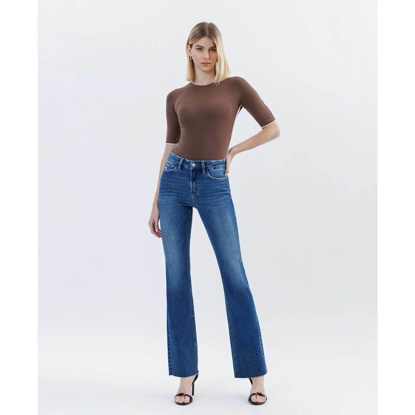 Lovervet High Rise Seamless Waistband Bootcut