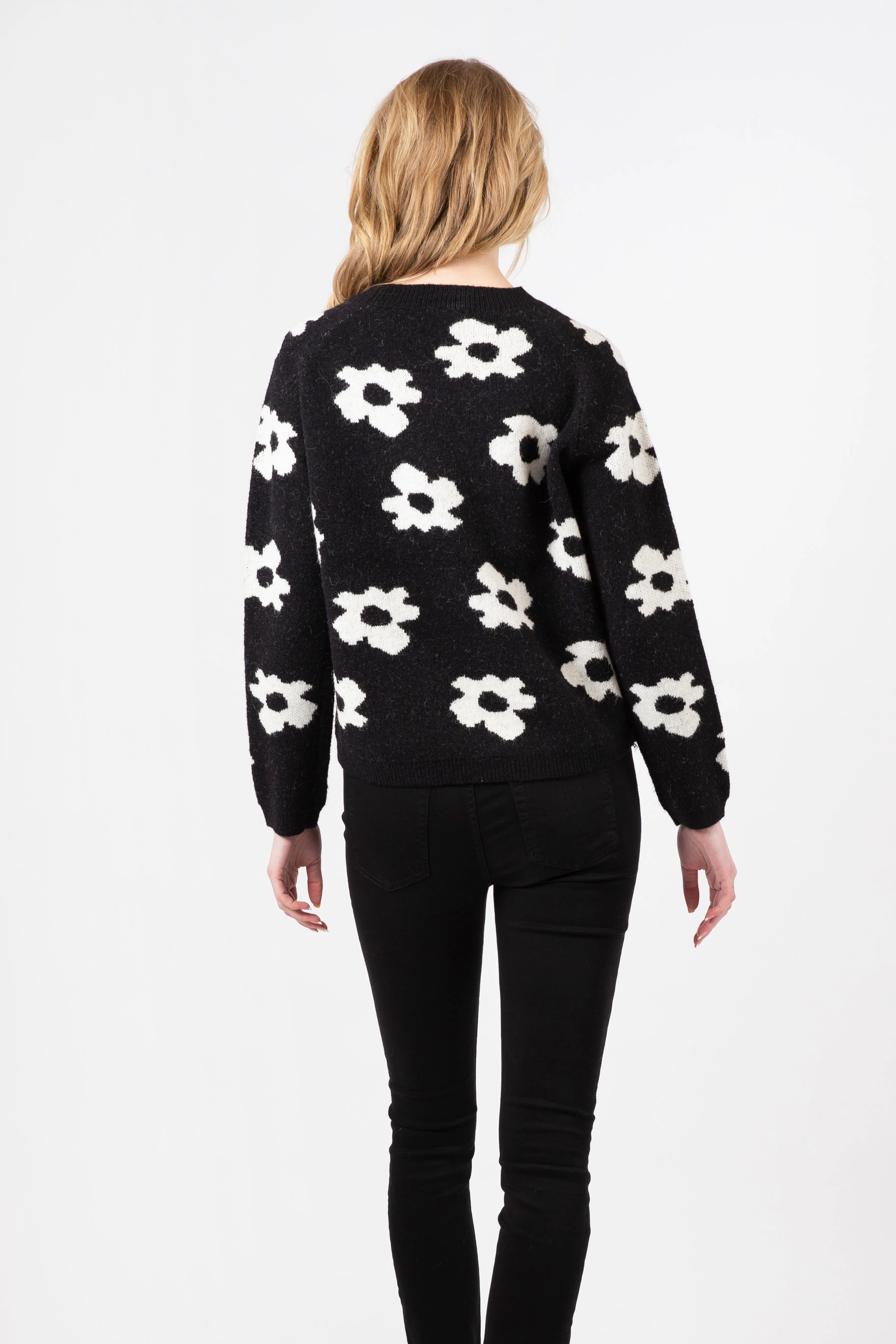 LUCY SWEATER - FLORAL - ONLINE ONLY