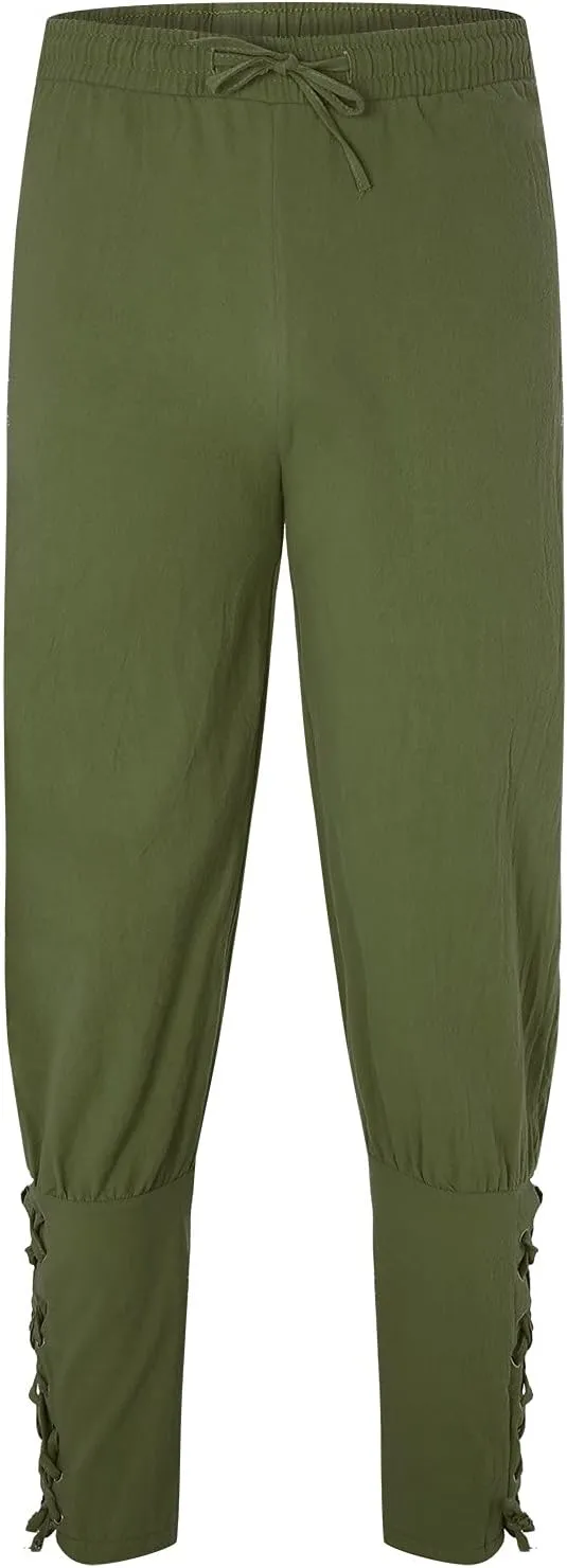 Men's Track Pants Pockets Casual Pants with Zipper Sports Drawstring Mid-Waist Men's Pants Men's Pants Fleece