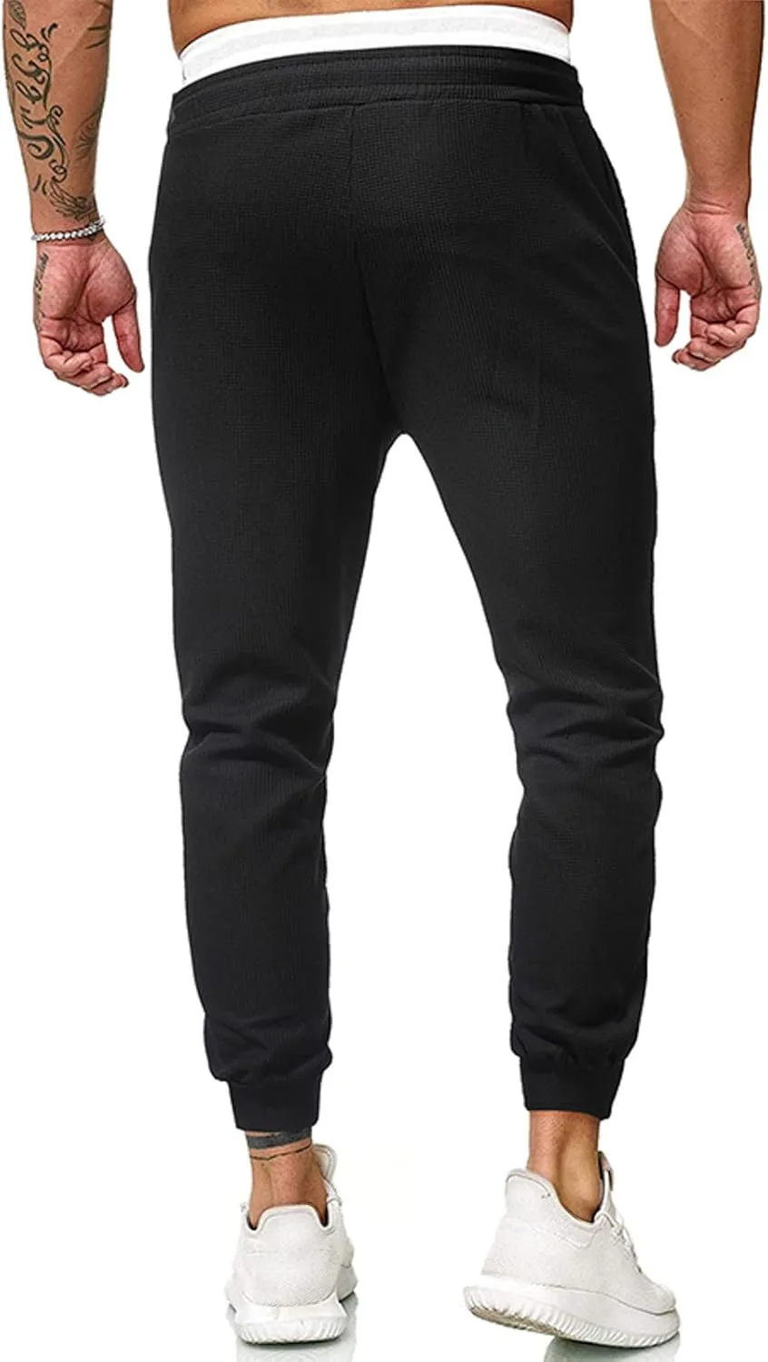Mens Workout Cargo Sweatpants Military Ripstop Men's Baggy Pants Thermal Cotton Pants Fashion Loose Handsome Pocket