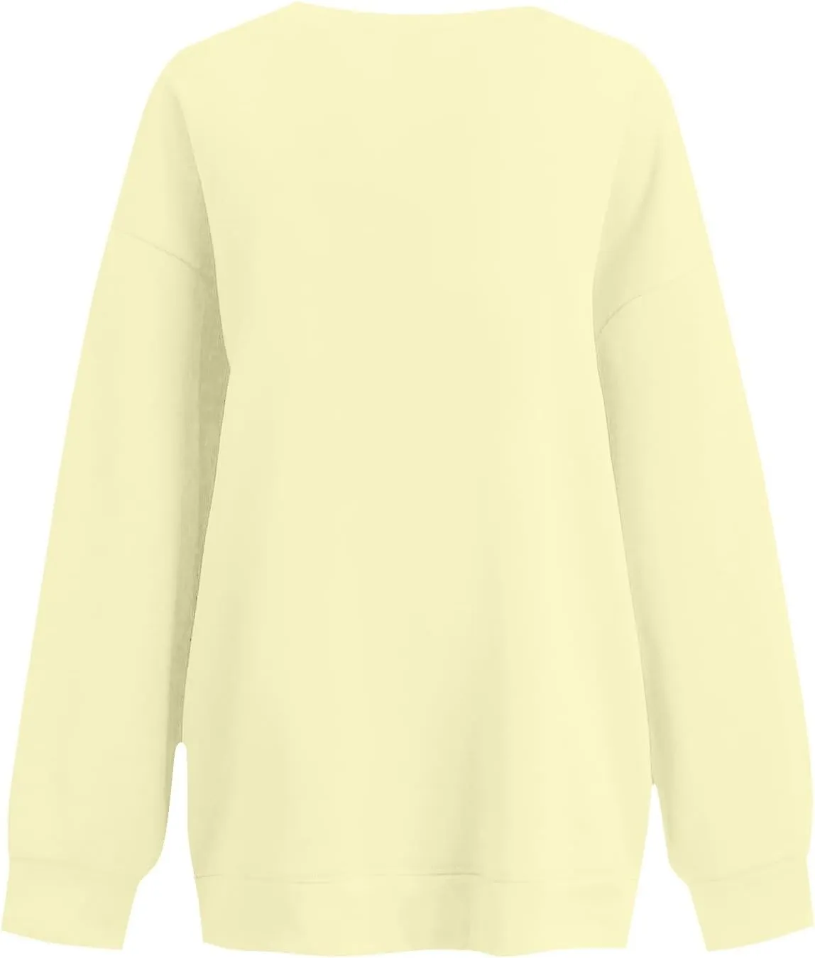 Oversized Sweatshirt for Women Crewneck Fleece Pullover Sweaters Loose Fit Plus Size Hoodie Comfy Fall Winter Tops