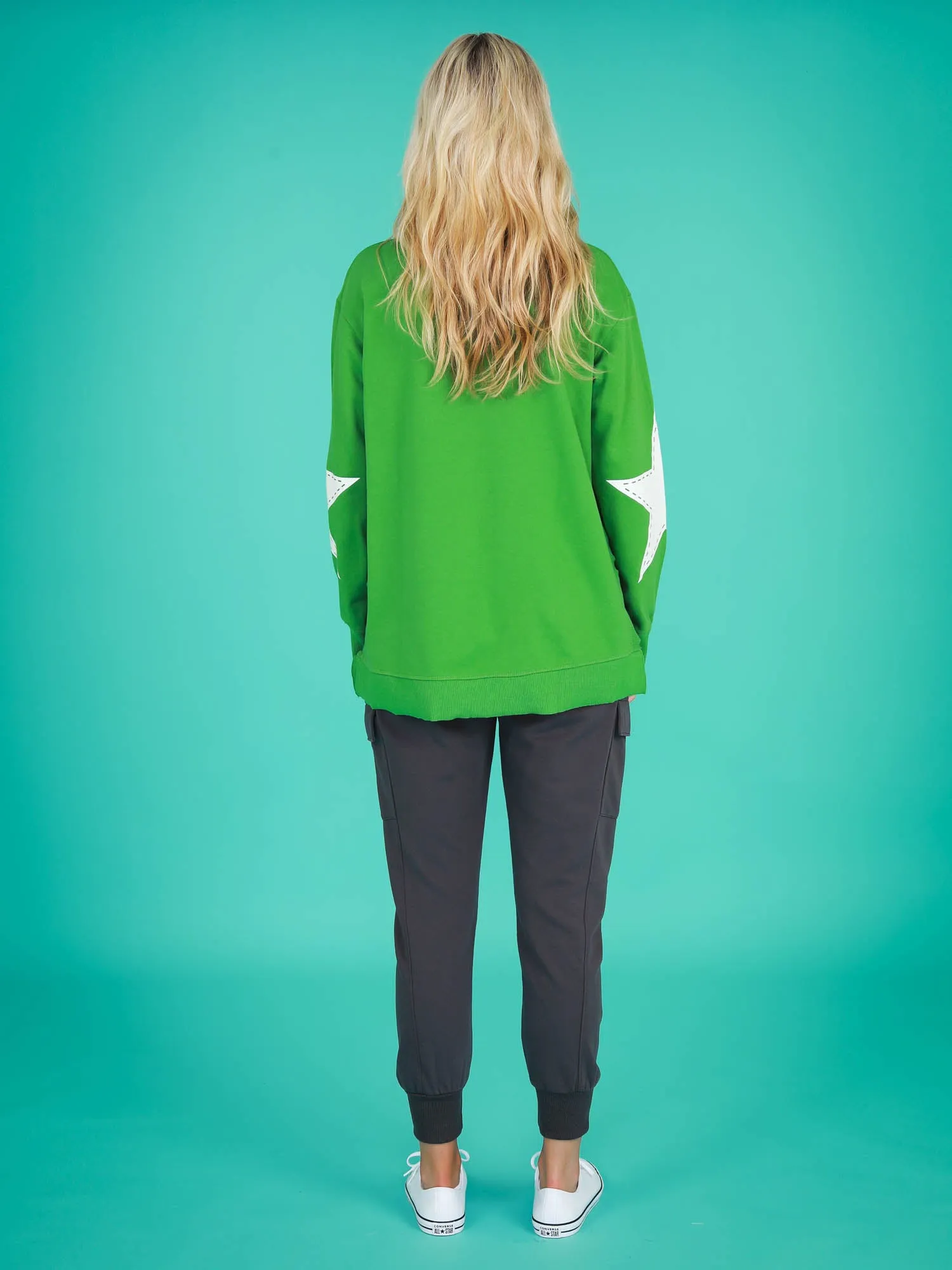 Peyton Twin Star Graphic Sweatershirt