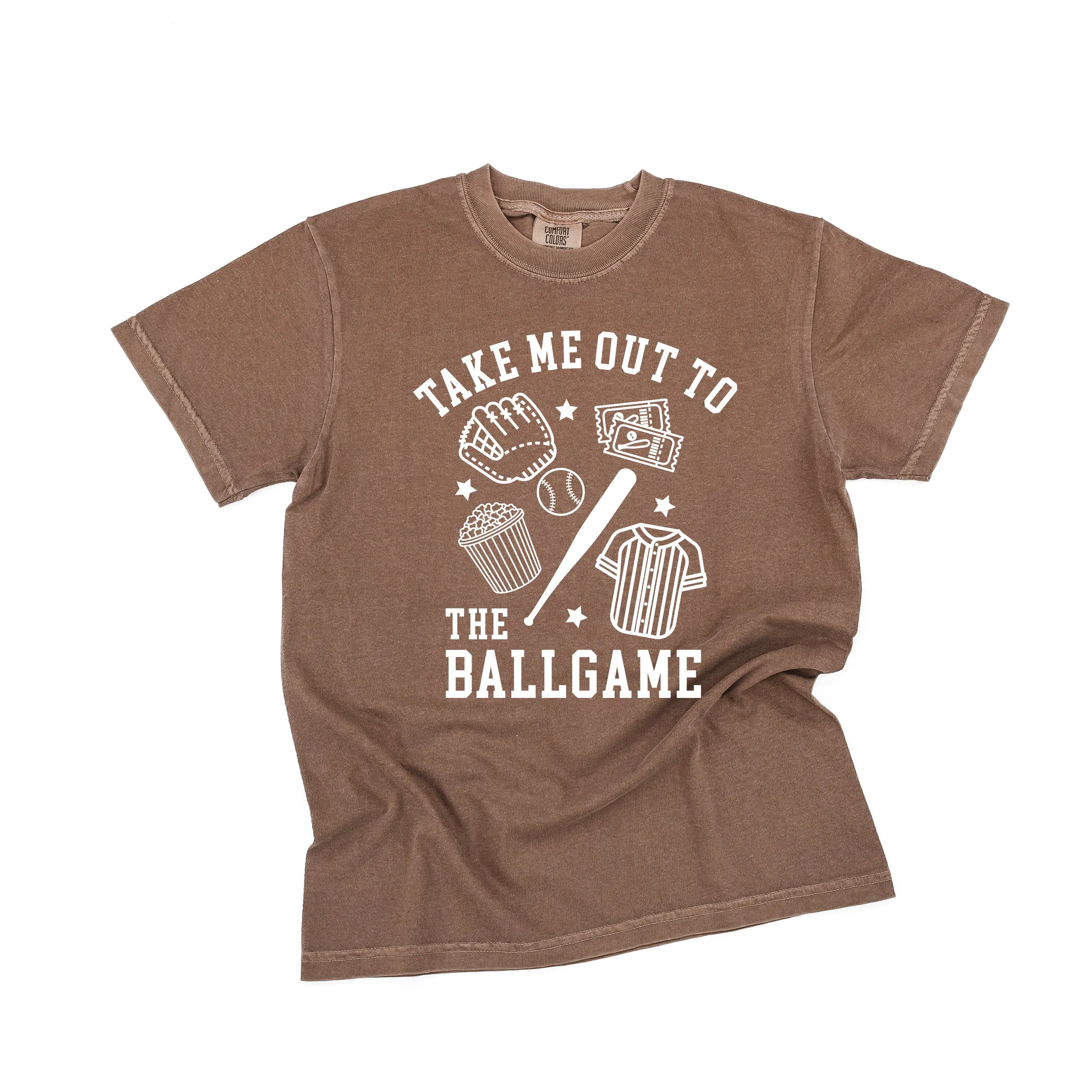 Take Me Out to the Ballgame - SHORT SLEEVE COMFORT COLORS TEE