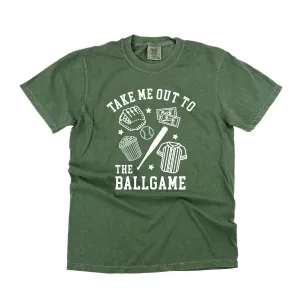 Take Me Out to the Ballgame - SHORT SLEEVE COMFORT COLORS TEE