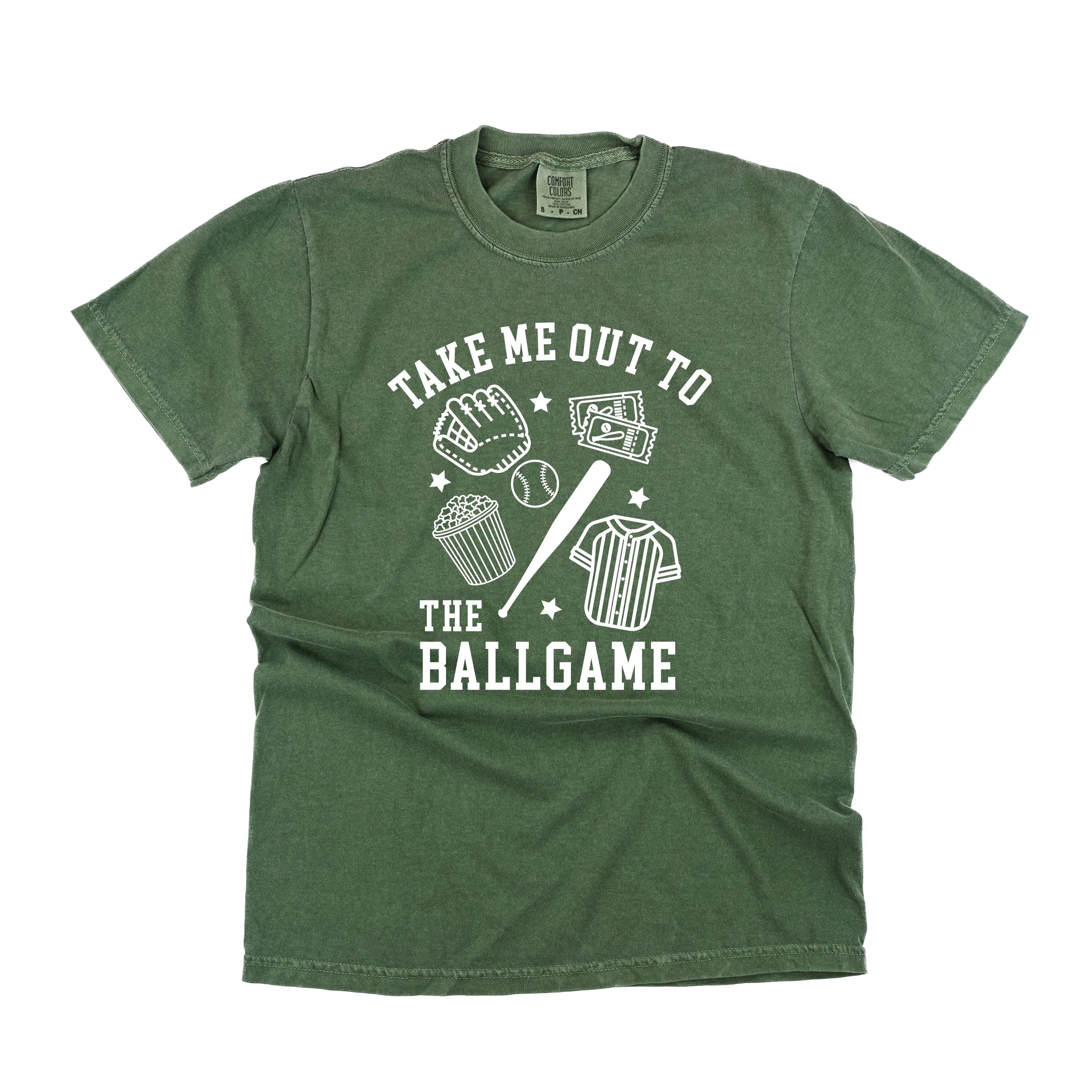 Take Me Out to the Ballgame - SHORT SLEEVE COMFORT COLORS TEE