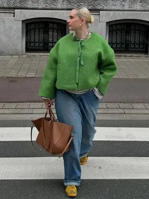 Wenkouban-Christmas Thanksgiving outfits_Lace Up O Neck Long Sleeve Loose Autumn Fashion Casual Knitted Christmas Sweater