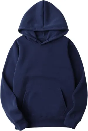 Women Solid Color Hoodie Trendy 2024 Sweatshirt Shirts Comfy Long Slevee Pullover Sweater Tops With Pockets