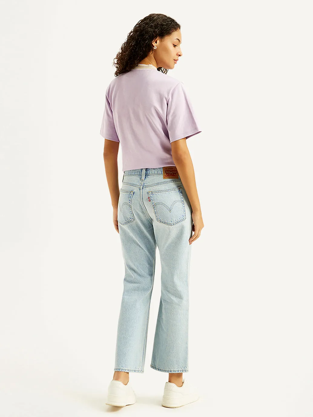 Women's Blue Wedgie Bootcut Fit Mid Rise Jeans