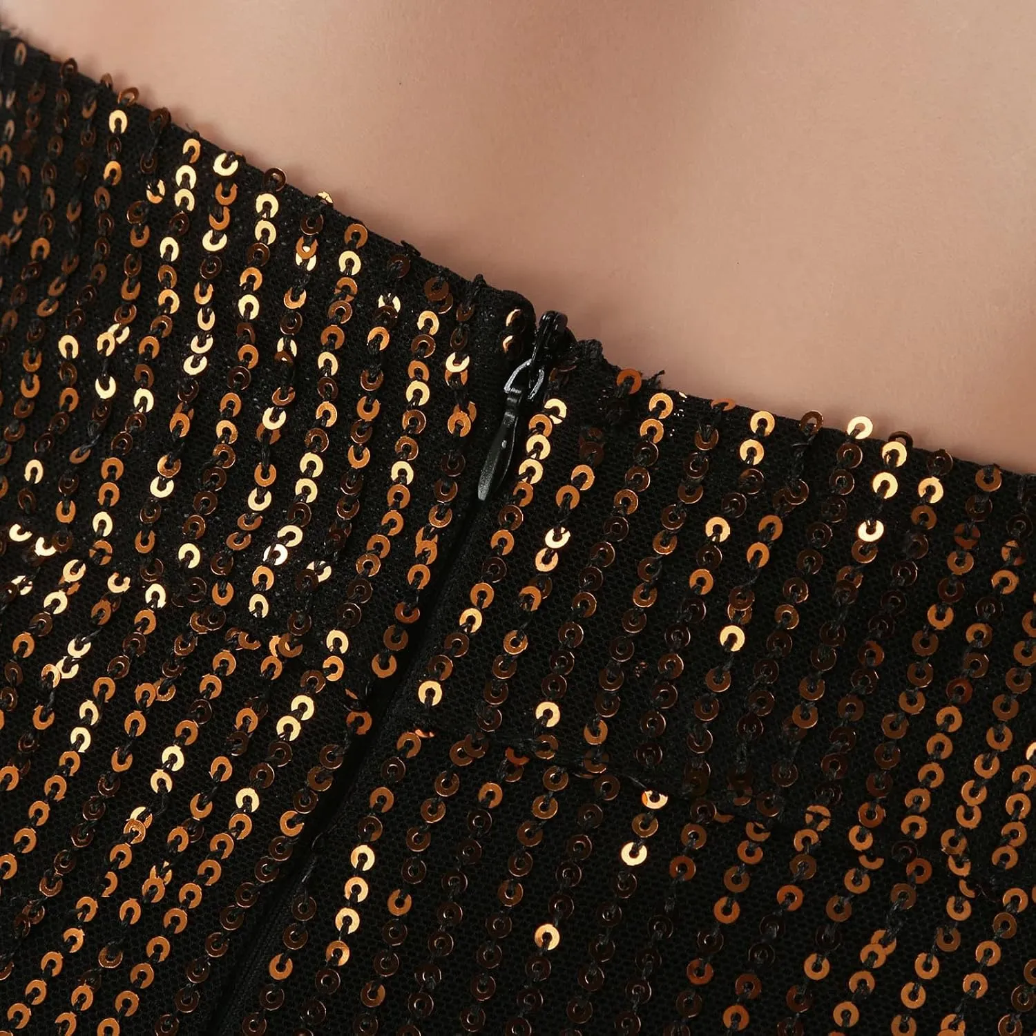 Women's Sequin Pants for Party Night 2024 Shiny Pleated Wide Leg Pants Party Nightout Elastic Waist Trousers Clubwear