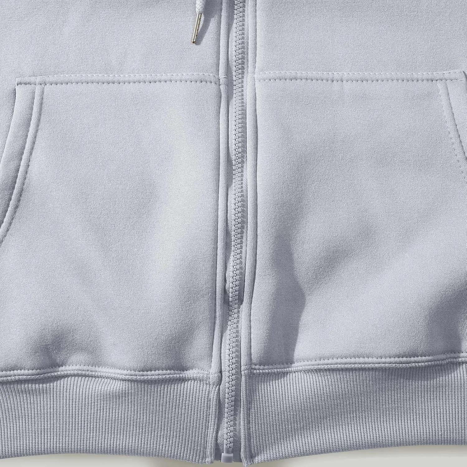 Zip Up Hoodie Women Long Sleeve Oversized Fleece Sweatshirt Comfy Fall Fashion Hooded Jackets Pullover with Pocket