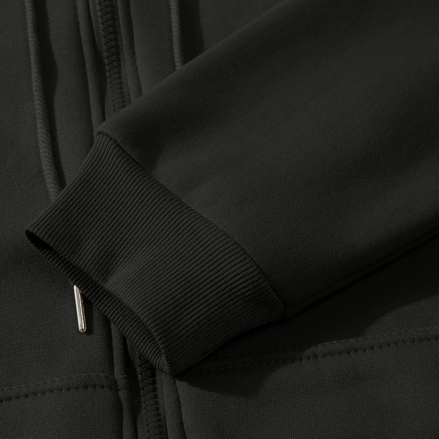 Zip Up Hoodie Women Long Sleeve Oversized Fleece Sweatshirt Comfy Fall Fashion Hooded Jackets Pullover with Pocket